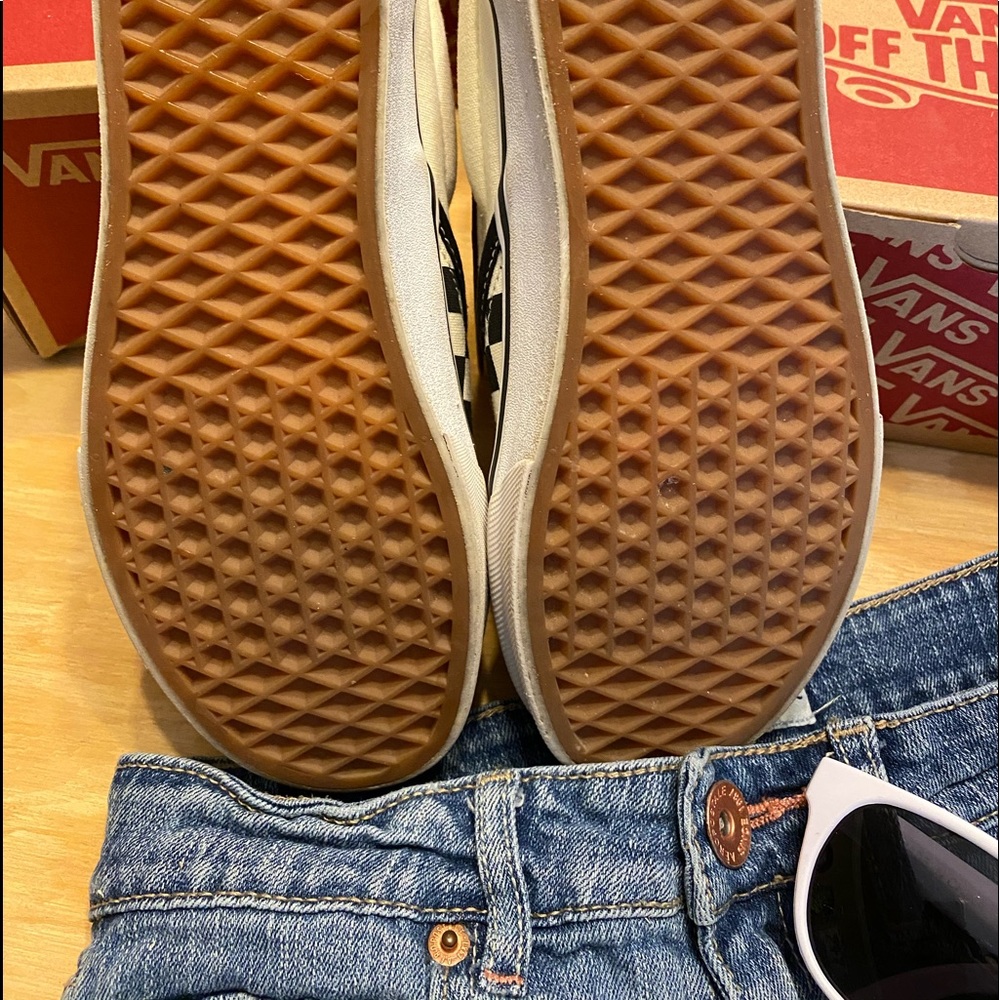 Checkered Vans